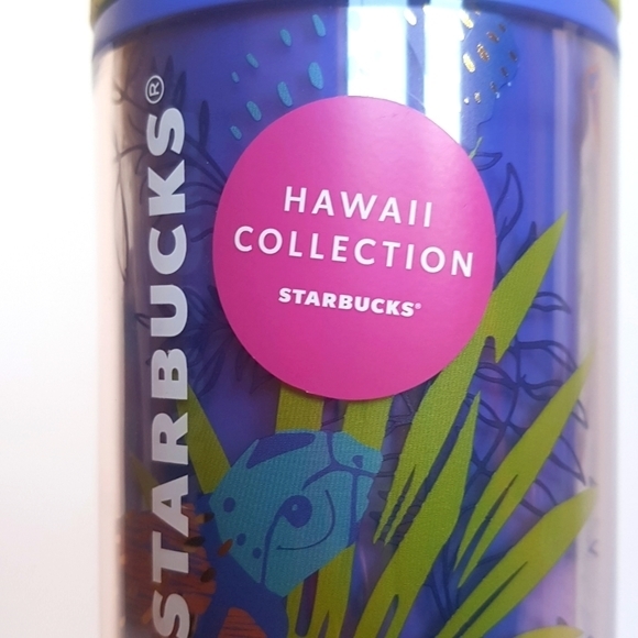 Starbucks HAWAII COLLECTION 2020 Turtle Honu Tumbler‎ Blue Green Twist Lid (NEW) - Picture 6 of 7